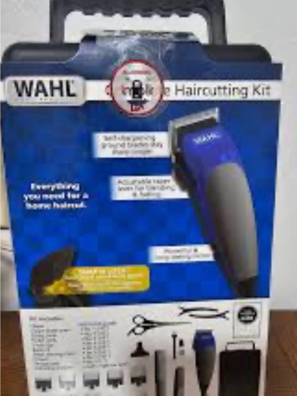 WAHL Complete Haircutting Kit - Blue and gray 2803